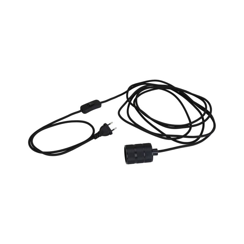 Paulmann Pendelleuchte 'Tilla' E27 maximal 20 W incl Stecker Graphitschwarz von Paulmann
