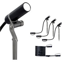 Paulmann Plantini 94156 Beleuchtungssystem Plug & Shine LED-Gartenstrahler-Erweiterung 3er Set LED von Paulmann