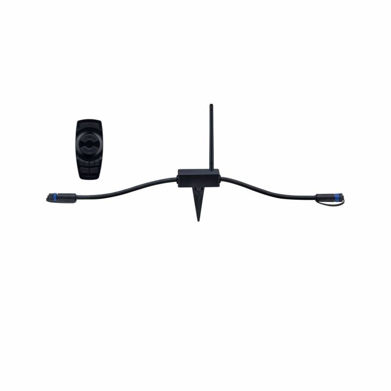 Paulmann Plug & Shine Controller Outdoor schwarz mit Fernbedienung von Paulmann