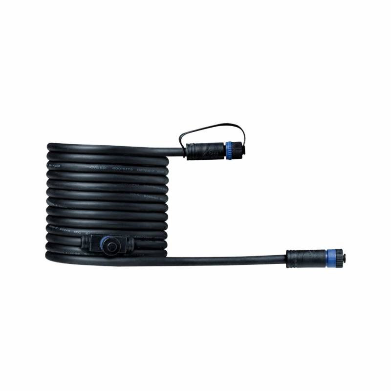 Paulmann Plug & Shine Verbindungskabel Outdoor schwarz 5 m von Paulmann