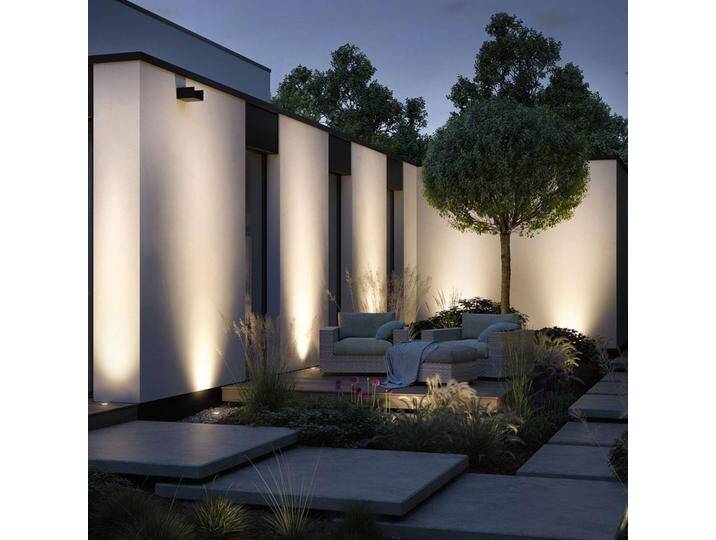 Paulmann Plug & Shine LED-Bodeneinbau 94369, 11 W dimmbar, alu / grau / zink, Aluminium von Paulmann