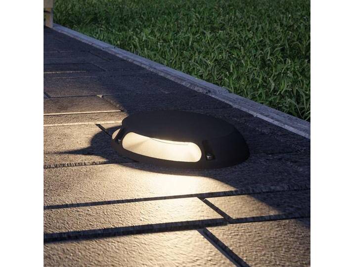 Paulmann Plug & Shine LED-Bodenleuchte 93920 2x3W 93920, dimmbar, schwarz, Aluminium, Modern von Paulmann