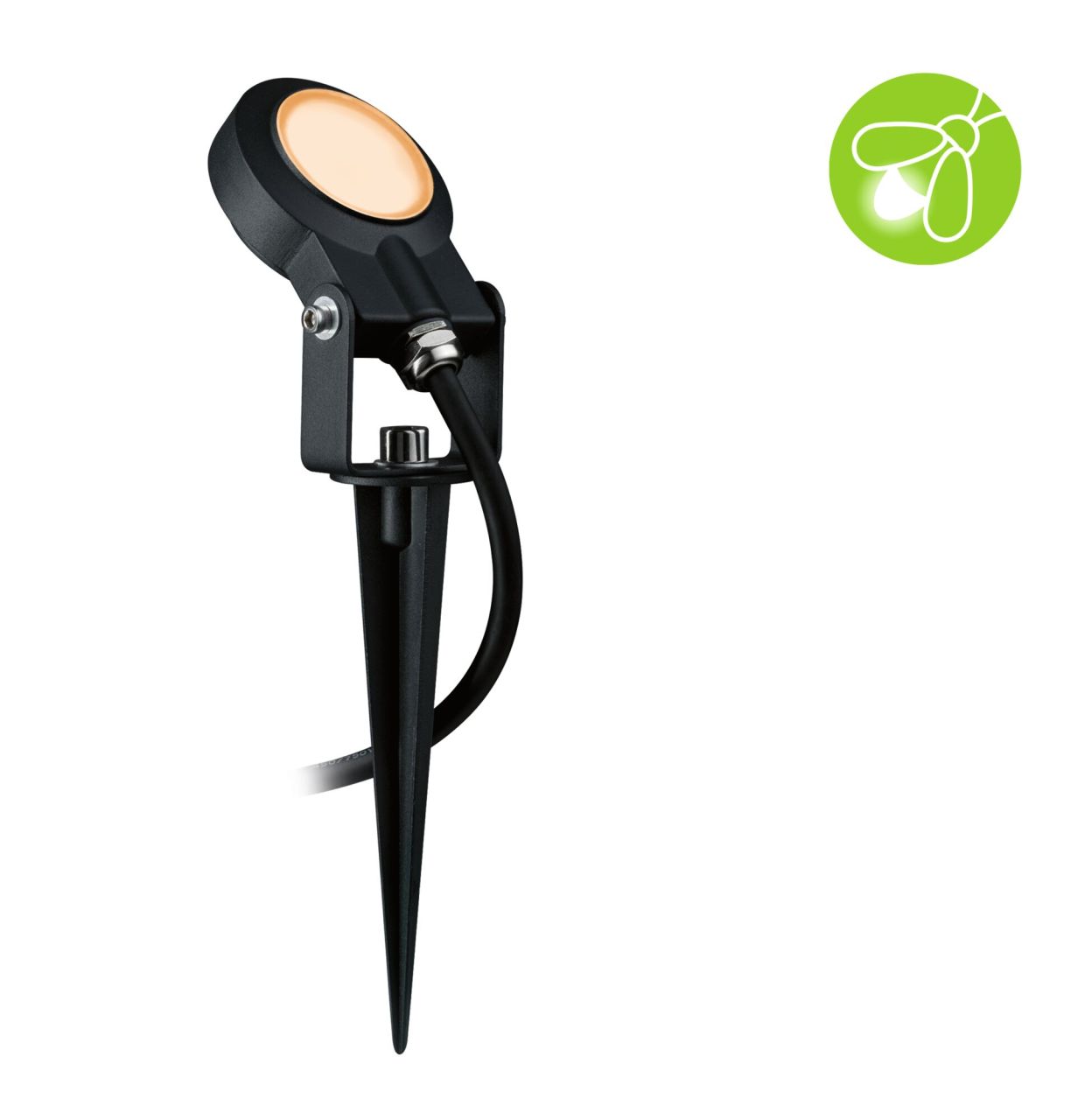 Paulmann Plug & Shine LED Spot Sting insect-friendly anthrazit 29 x 5,2 cm von Paulmann