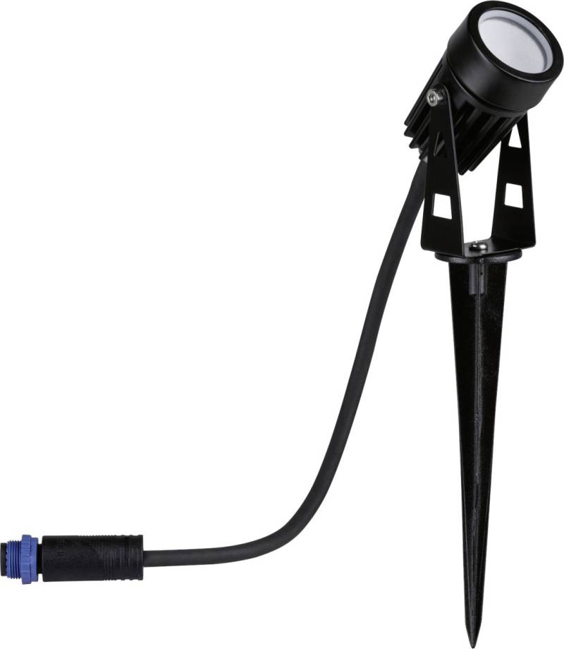 Paulmann Plug & Shine Spot Outdoor schwarz 26 cm warmweiß von Paulmann