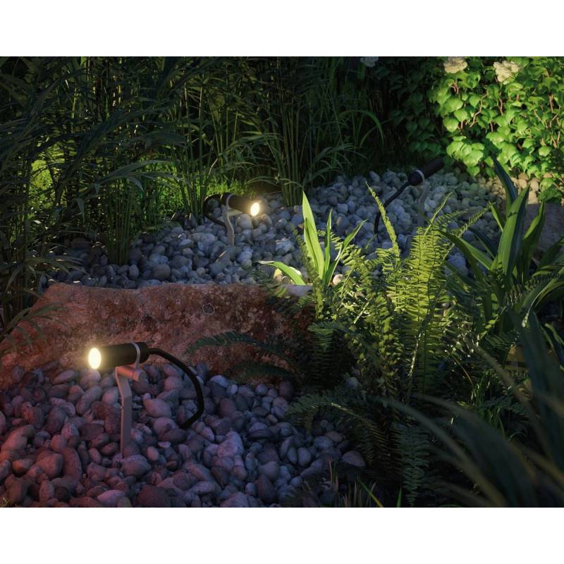 Paulmann Plug&Shine Starter-Set Spot Erdspieß Plantini Warmweiß 40° von Paulmann