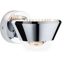 Paulmann Sabik 70947 LED-Bad-Wandleuchte 9W Warmweiß Chrom (glänzend) von Paulmann