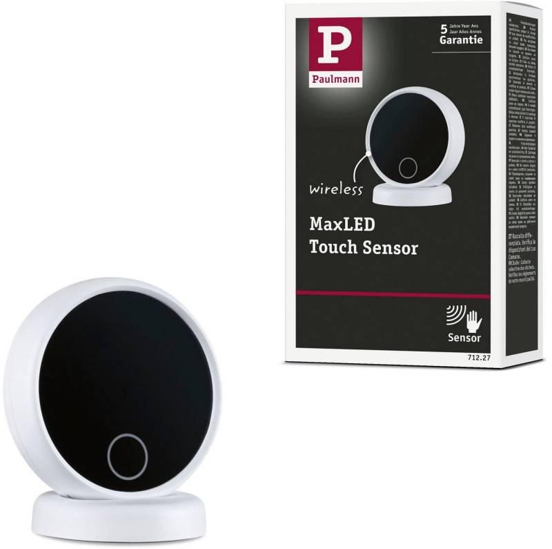 Paulmann Sensor MaxLED Sensor DC3V Weiß, Schwarz, (1-St), Memoryfunktion, Dimmer, Ein-/Ausschalter von Paulmann