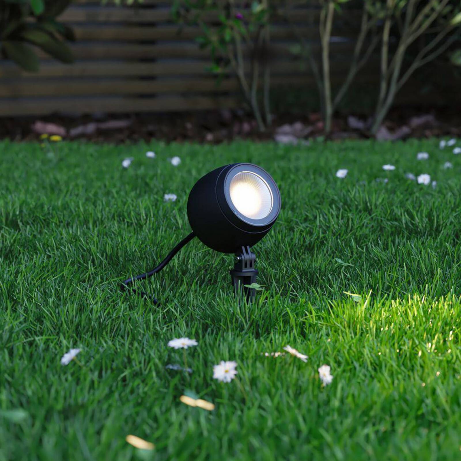 Paulmann Smart LED-Erdspießspot Kikolo, CCT, anthrazit, IP65 von Paulmann