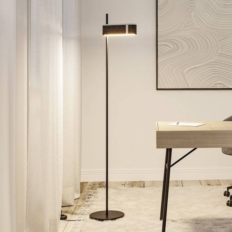 Paulmann Smart LED-Stehleuchte Jagun, anthrazit, 151 cm Filz von Paulmann