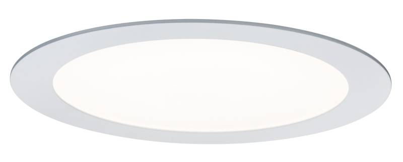 Paulmann SmartHome LED Einbaupanel rund 13,5W Weiß mit Weißlichtsteuerung von Paulmann