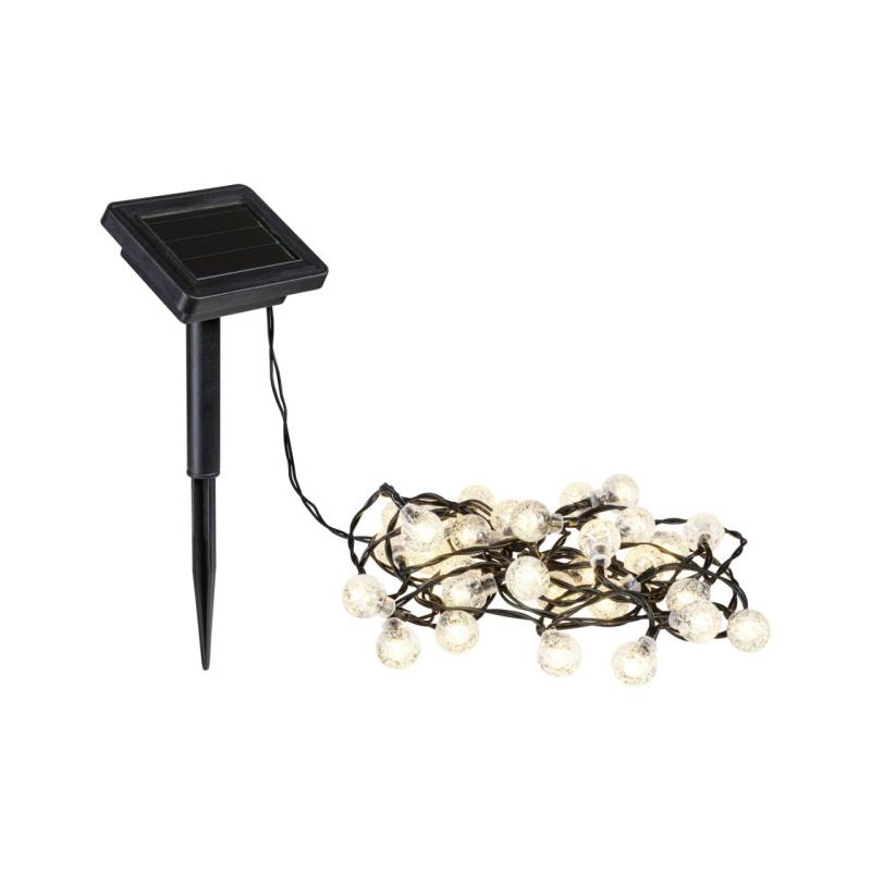 Paulmann Solar-Lichterkette Soala 3,9 m 200 LED warmweiß von Paulmann