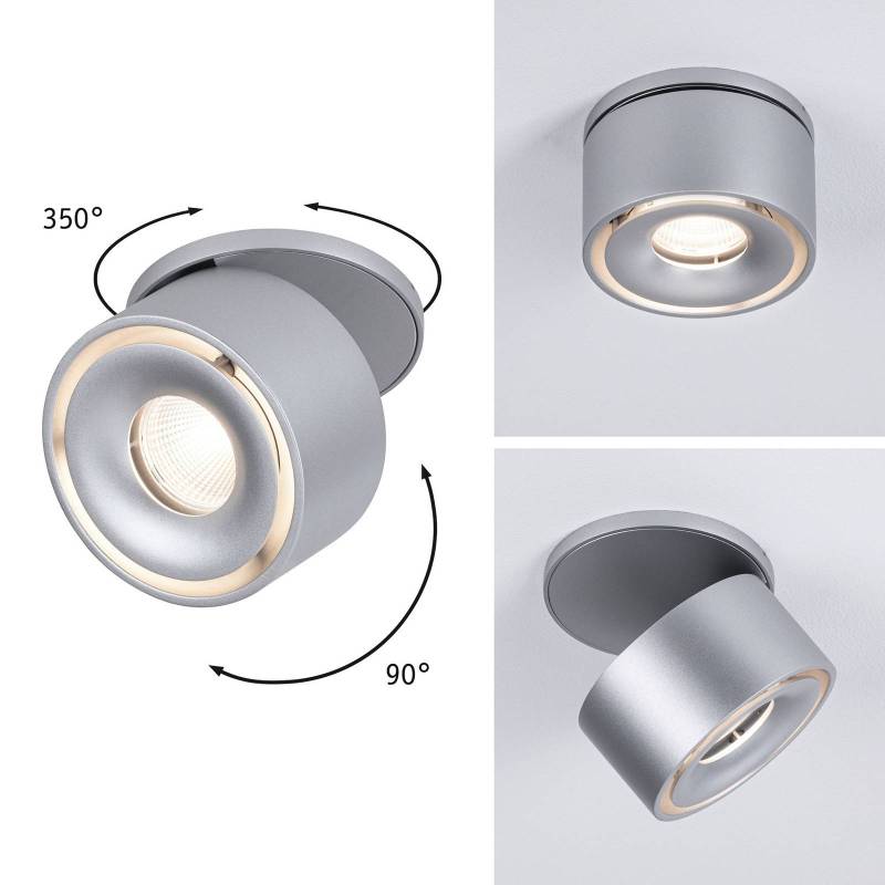 Paulmann Spircle LED-Einbauleuchte chrom matt von Paulmann