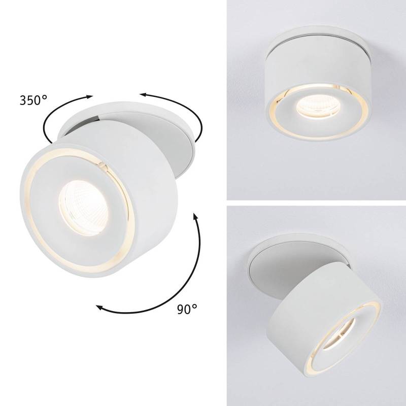 Paulmann Spircle LED-Einbauleuchte weiß matt von Paulmann
