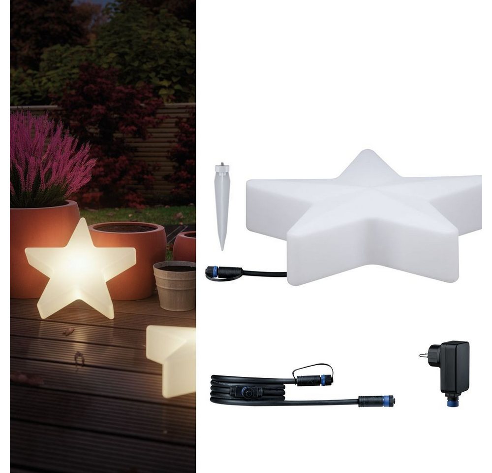 Paulmann Tischleuchte LED Stern Set Plug&Shine in Weiß, LED Paulmann Tischleuchte LED Stern Set Plug&Shine in Weiß, LED von Paulmann