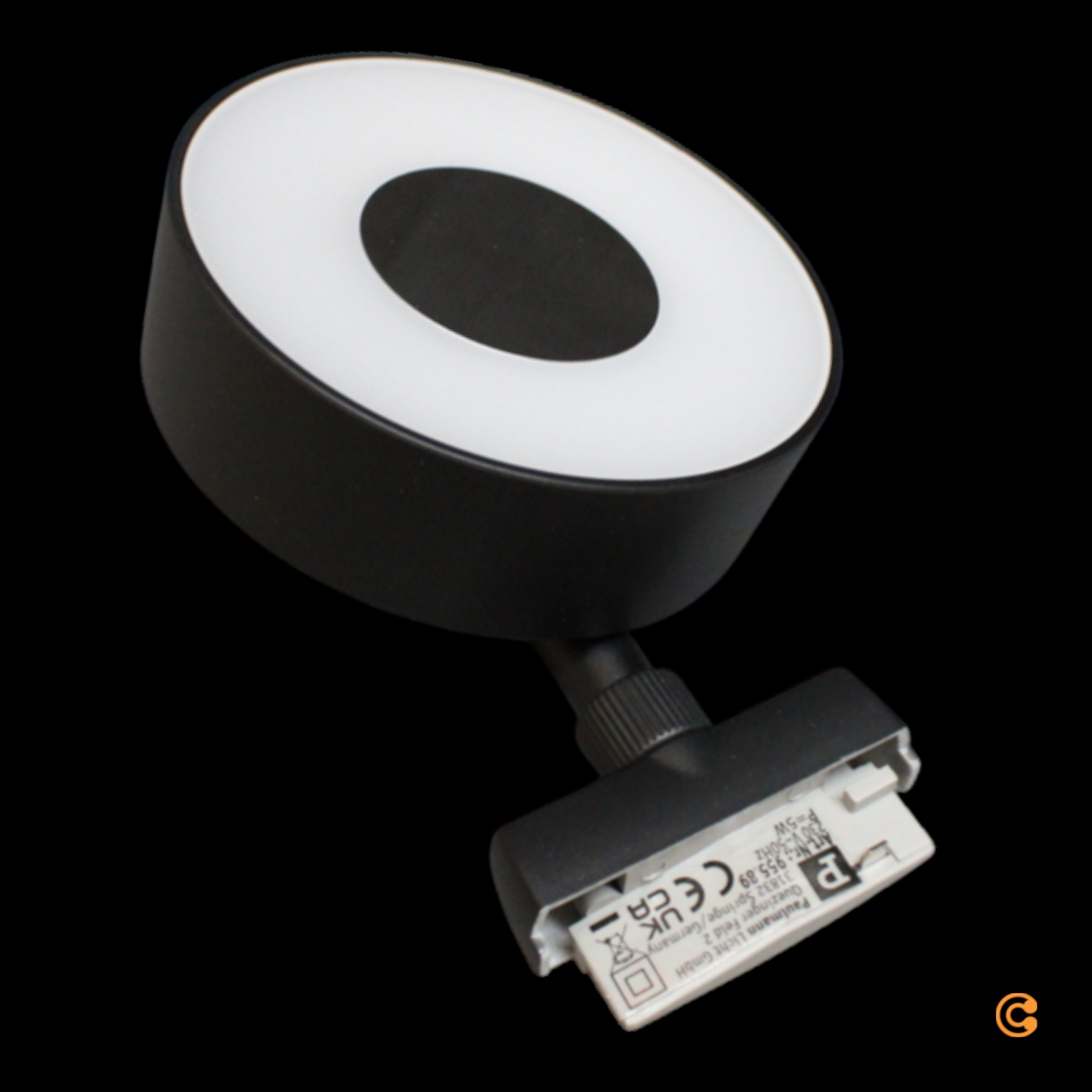 Paulmann U Rail Spot Lampe Leuchte Led 3stepdim 3000 K Schwarz Dimmbar 1x5 W  B-Ware von Paulmann