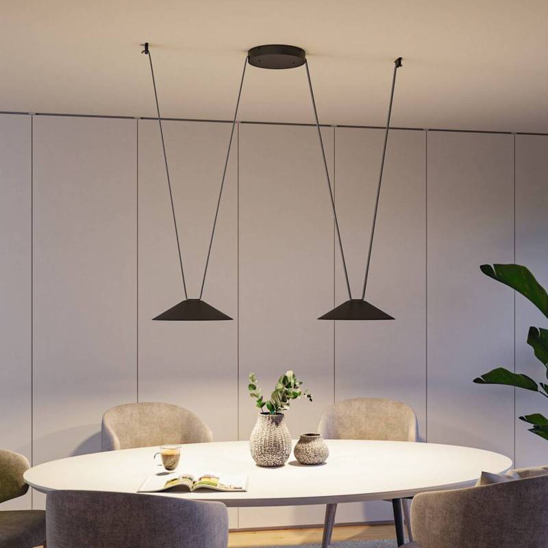 Paulmann ULine LED-Pendelleuchte Cone, schwarz, 3.000 K von Paulmann