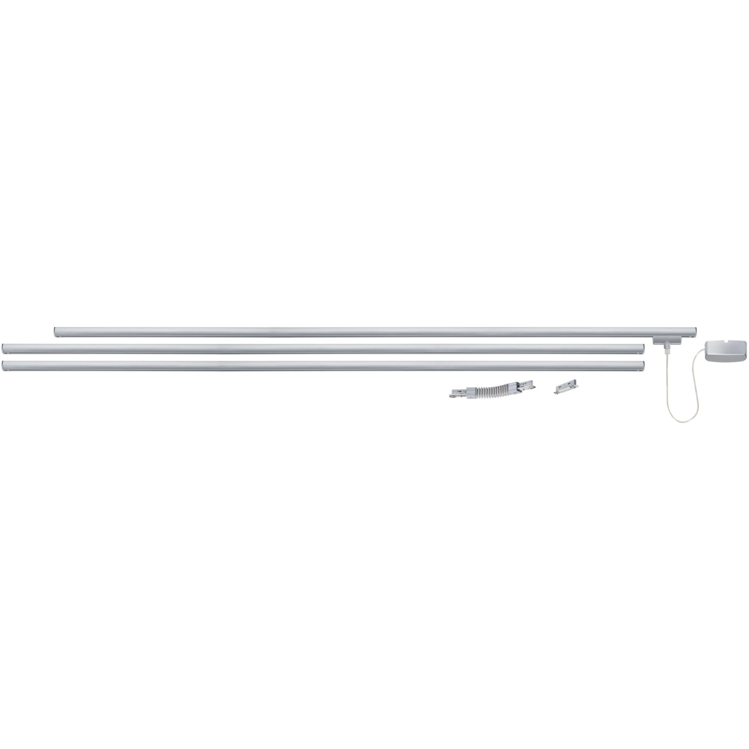 Paulmann URail Basissystem Light&Easy 3,10 m Metall Chrom matt max. 1.000 W von Paulmann