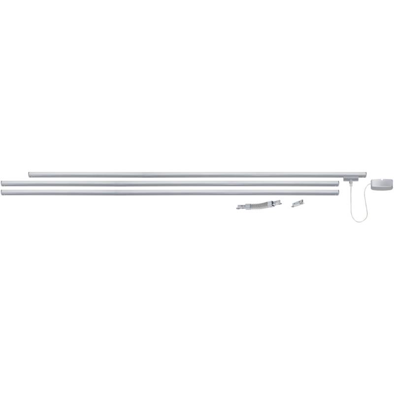 Paulmann URail Basissystem Light&Easy 3,10 m Metall Chrom matt max. 1.000 W von Paulmann