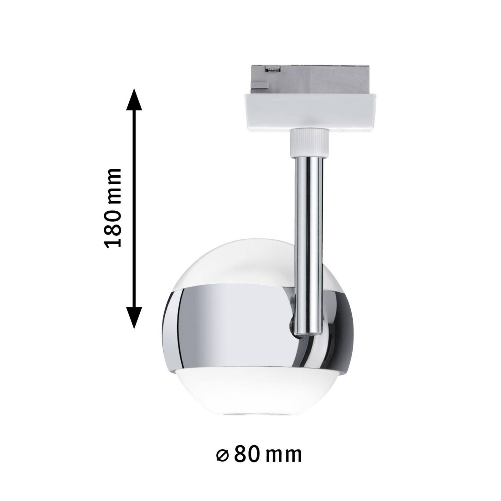 Paulmann URail Capsule II LED-Spot weiß/chrom 827 von Paulmann