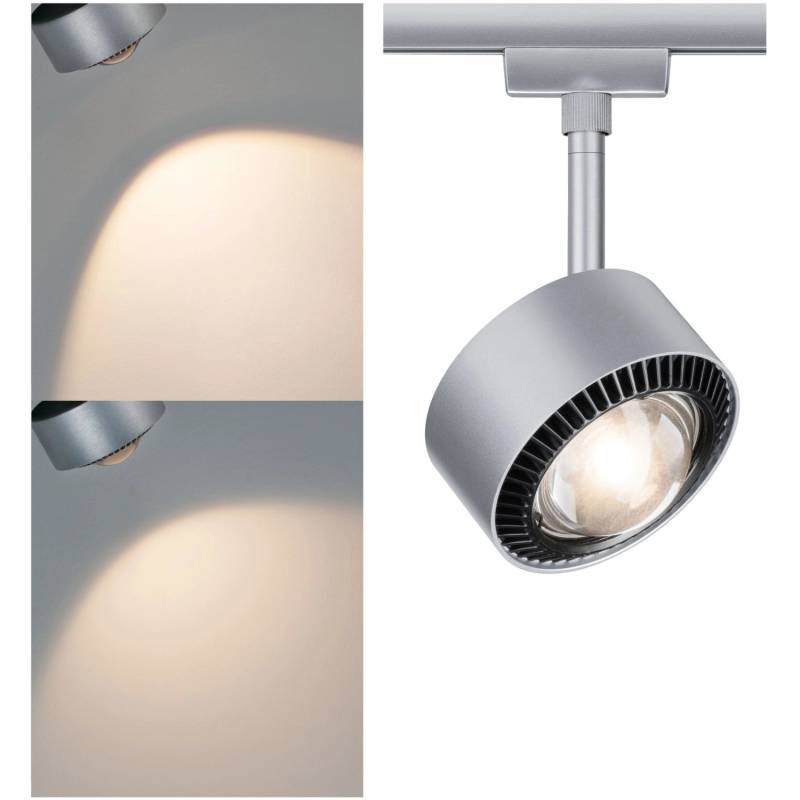 Paulmann URail LED Spot Aldan 1x9W Schwarz/Chrom matt dimmbar von Paulmann