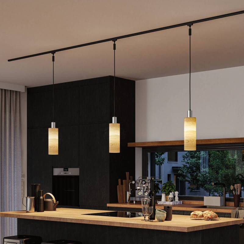 Paulmann URail-Lampenschirm Vitus 2Easy, Holz, Ø 11 cm von Paulmann