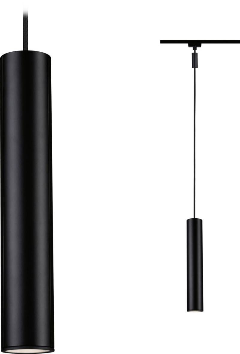 Paulmann URail Pendelleuchte Catalejo schwarz-matt 38,3 x 6,5 cm GU10 10 W von Paulmann
