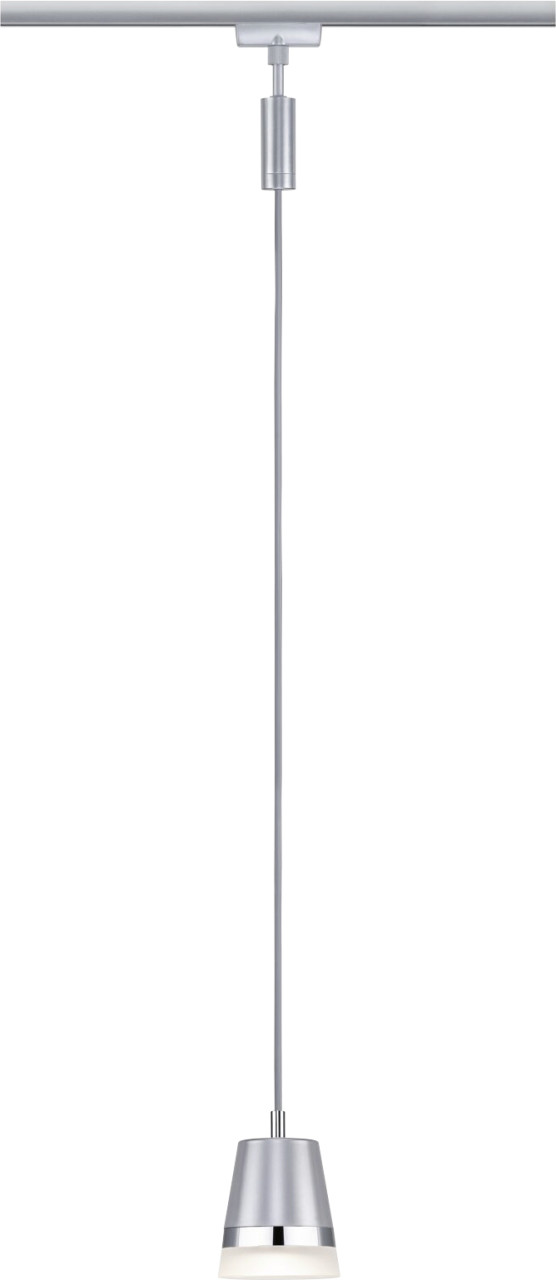 Paulmann URail Pendelleuchte Cone chrom matt 8,4 x 121,4 cm GU10 von Paulmann