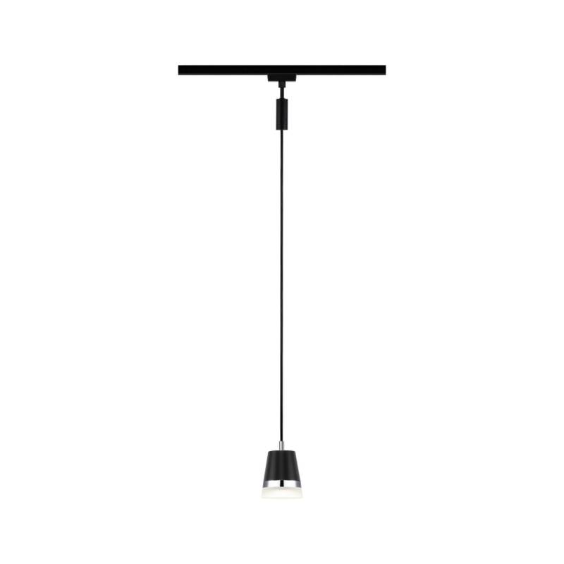 Paulmann URail Pendelleuchte Cone schwarz matt 8,4 x 121,4 cm GU10 von Paulmann
