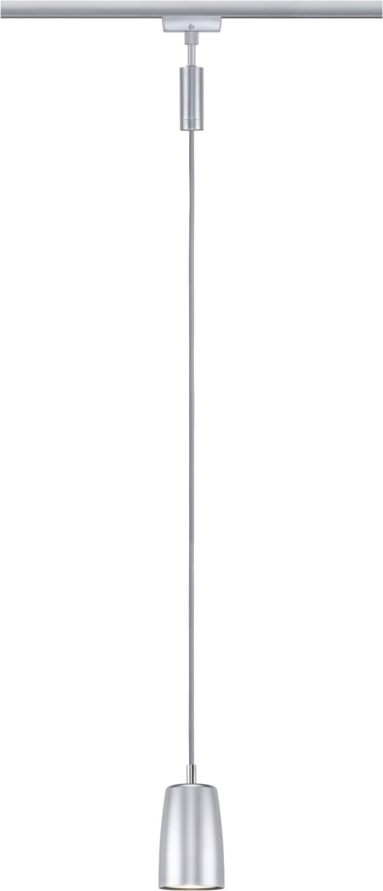 Paulmann URail Pendelleuchte Cover chrom matt 6,5 x 122 cm GU10 von Paulmann