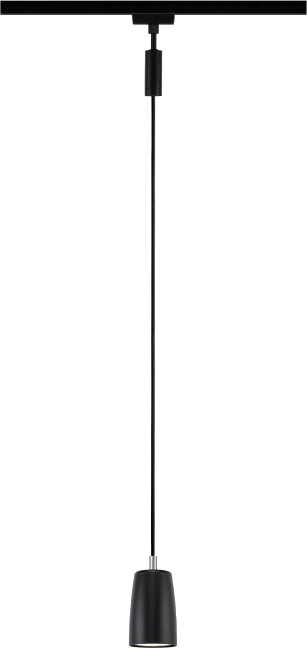 Paulmann URail Pendelleuchte Cover schwarz matt 6,5 x 122 cm GU10 von Paulmann