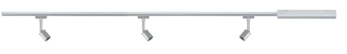 Paulmann URail Set Pure II max. 3x10W GU10 Chrom matt/Chrom 230V Metall 1m von Paulmann