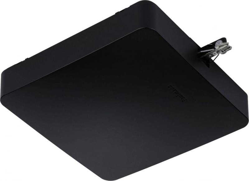Paulmann URail ZigBee Mitteleinspeisung schwarz matt 22,7 cm 300 W von Paulmann