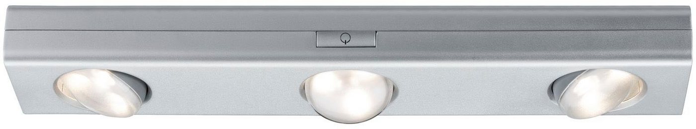 Paulmann Unterschrankleuchte LED Jiggle 3er-Spot dimmbar batteriebetrieben, ohne Leuchtmittel, Warmweiß, LED Jiggle 3er-Spot dimmbar batteriebetrieben von Paulmann