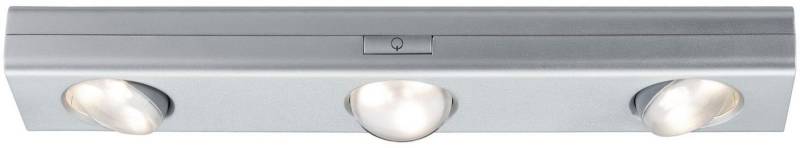 Paulmann Unterschrankleuchte LED Jiggle 3er-Spot dimmbar batteriebetrieben, ohne Leuchtmittel, Warmweiß, LED Jiggle 3er-Spot dimmbar batteriebetrieben von Paulmann