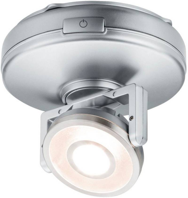 Paulmann Unterschrankleuchte LED Rotate 1er-Spot dimmbar batteriebetrieben, LED fest integriert, Warmweiß, LED Rotate 1er-Spot dimmbar batteriebetrieben von Paulmann
