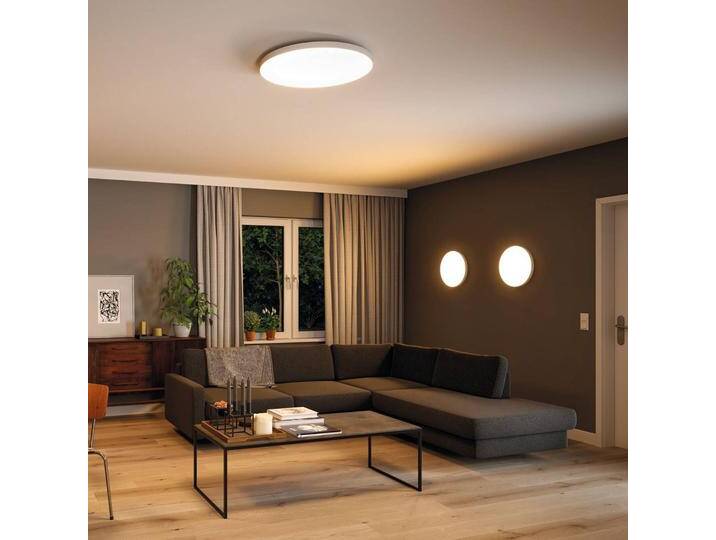 Paulmann Velora LED-Panel ZigBee CCT rund Ø 60 cm Velora, dimmbar, weiß / opal, für Wohn- / Esszimmer, Metall, Modern, ZIGBEE von Paulmann