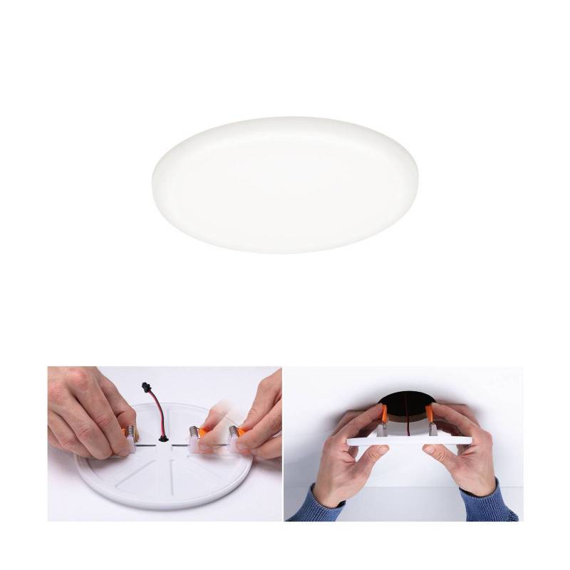 Paulmann Veluna LED-Einbauleuchte 4.000K Ø 12,5cm Paulmann Veluna LED-Einbauleuchte 4.000K Ø 12,5cm von Paulmann