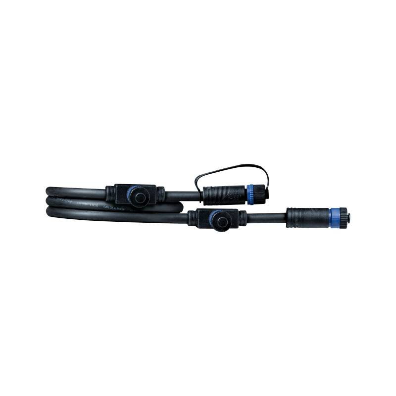 Paulmann Verbindungskabel 'Plug & Shine' 1 m 3 Ausgänge schwarz von Paulmann