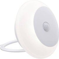 Paulmann Viby 92492 LED-Nachtlicht mit Bewegungsmelder Rund LED Warmweiß Weiß von Paulmann