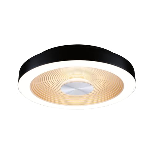 Paulmann 71178 WD Volea IP44 W/D dim LED 18W 320mm Schwarz Gold 230V Kunststoff von Paulmann