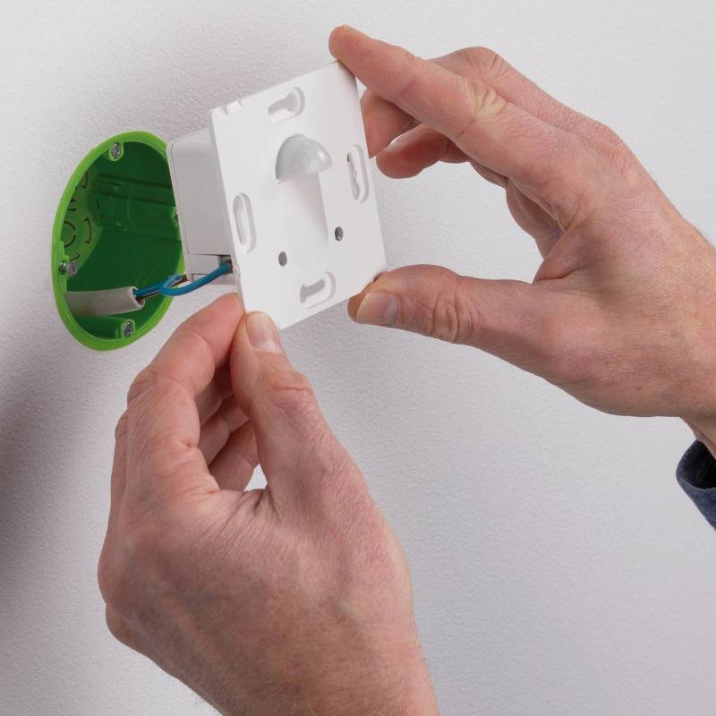 Paulmann Wall Einbauleuchte mit Sensor, weiß eckig von Paulmann