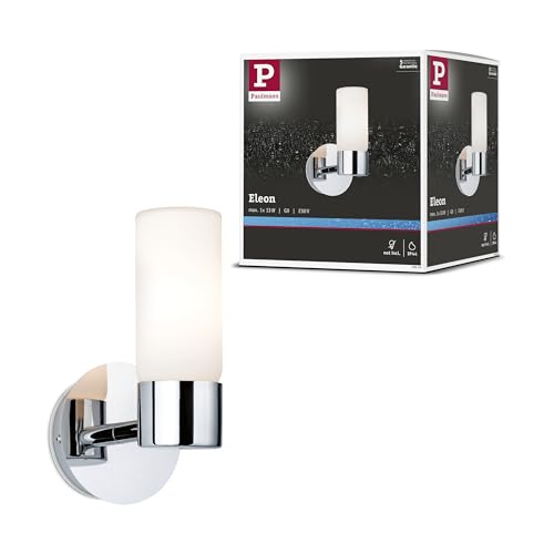 Paulmann WallCeiling Eleon WL IP44 max. 33W G9 Chrom matt/Satin 230V Metall/Glas von Paulmann