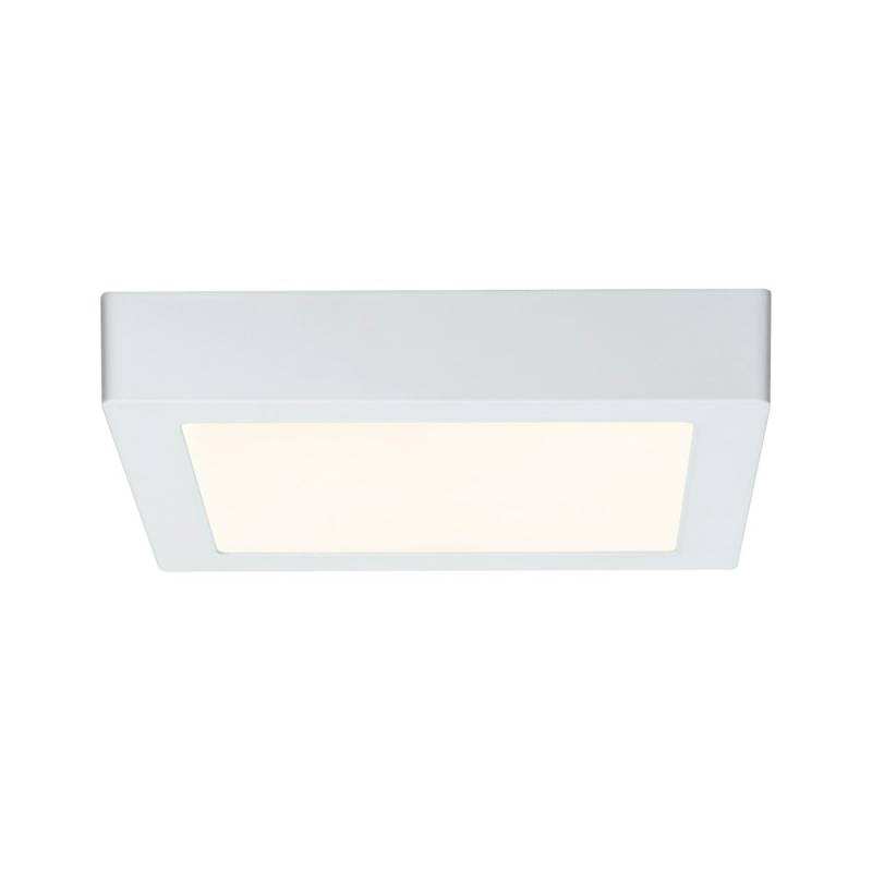 Paulmann Wandleuchte WallCeiling Lunar LED-Panel 220x220mm 15W Weiß matt/Alu von Paulmann