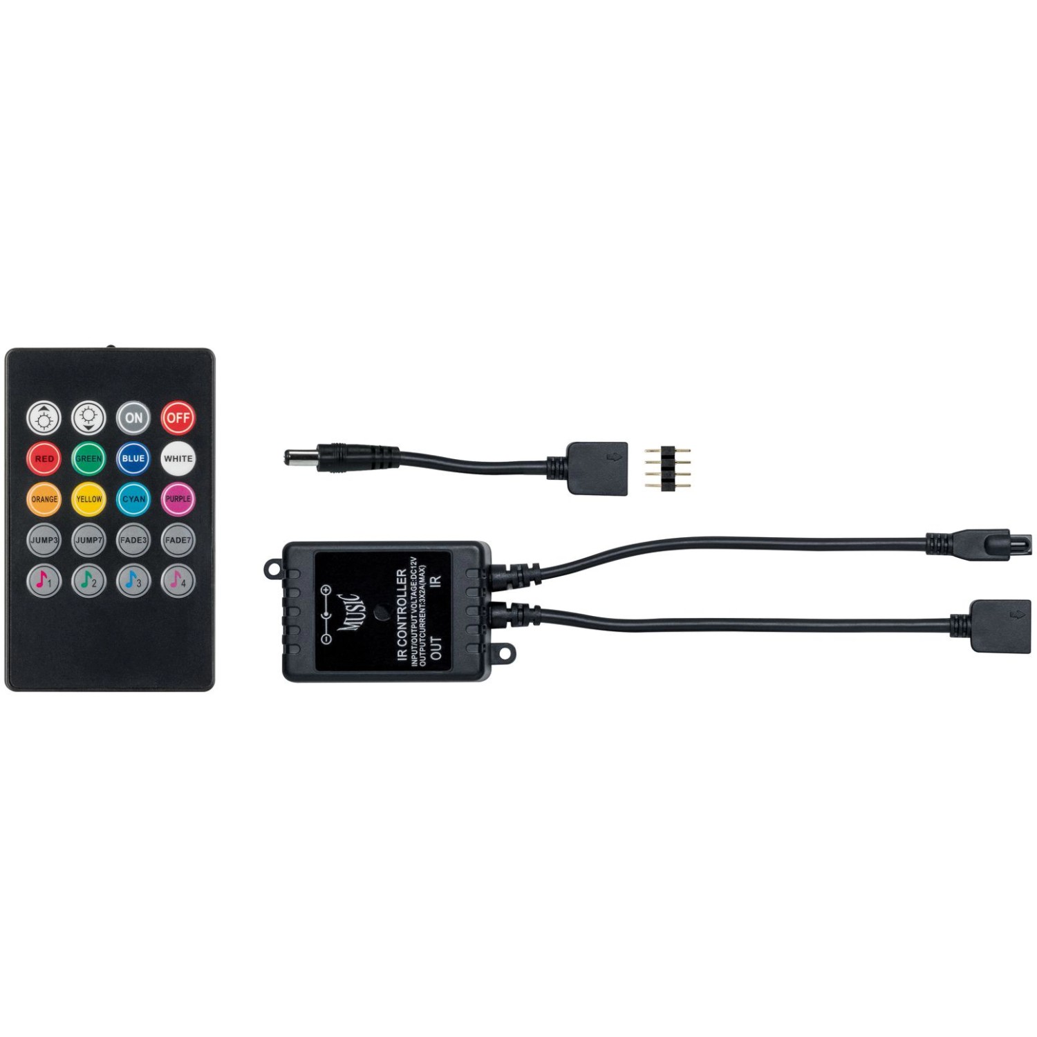 Paulmann YourLED RGB Sound Sensor max. 60W Schwarz Paulmann YourLED RGB Sound Sensor max. 60W Schwarz von Paulmann
