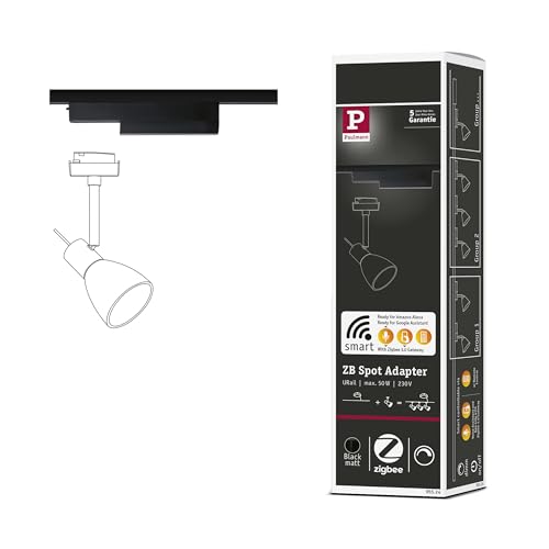 Paulmann ZB Adapter 95524 Hochvolt-Schienensystem-Komponente Spotadapter (appgesteuert) von Paulmann