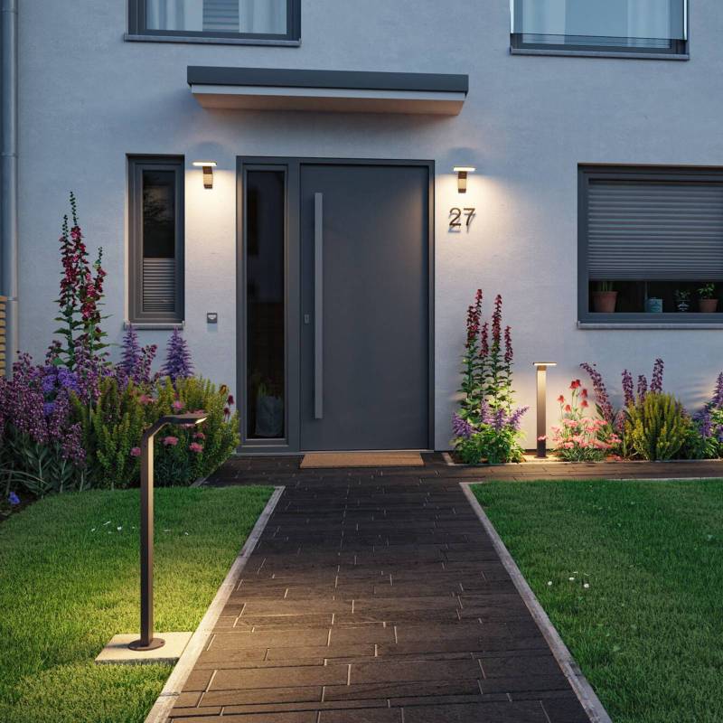 Paulmann Zenera LED-Außenwandleuchte anthrazit 930 von Paulmann