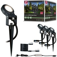 Paulmann LED Gartenstrahler "Plug & Shine", 3 flammig-flammig von Paulmann