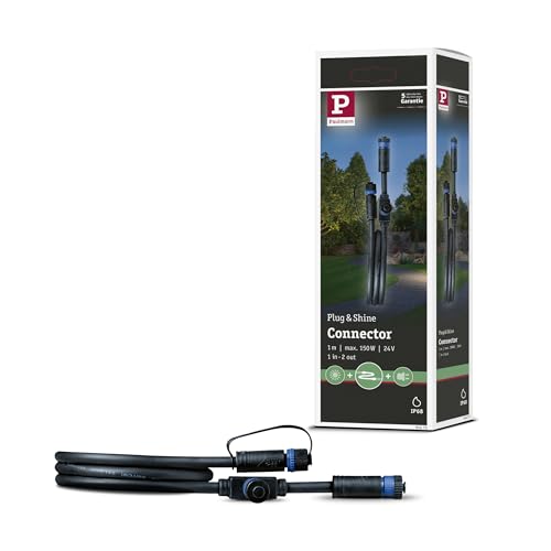 Plug & Shine Kabel IP68 1 m Schwarz Plug & Shine Kabel IP68 1 m Schwarz von Paulmann