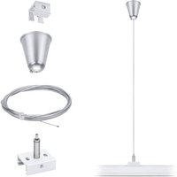 Paulmann Niedervolt-Seilsystem-Komponente Deckenabhängung Weiß 95584 ProRail3 Steel Wire Suspension von Paulmann