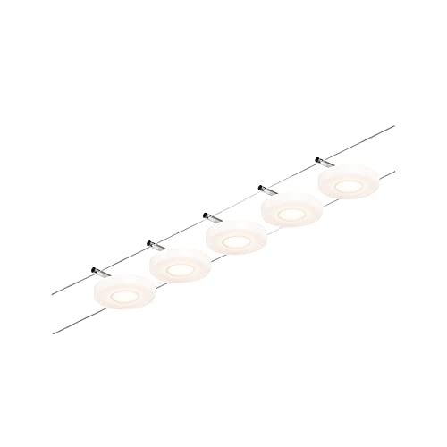 Paulmann Wire Systems Set DiscLED 5x4,5W Chrom mat Paulmann Wire Systems Set DiscLED 5x4,5W Chrom mat von Paulmann